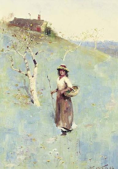 Walter Withers Farmers Girl